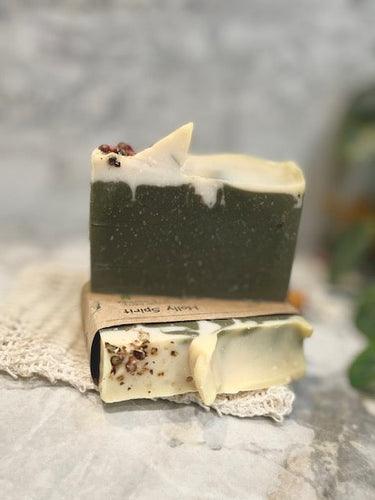 Holly Spirit Christmas Soap Bar: Embrace Serenity & Nourish Your Soul