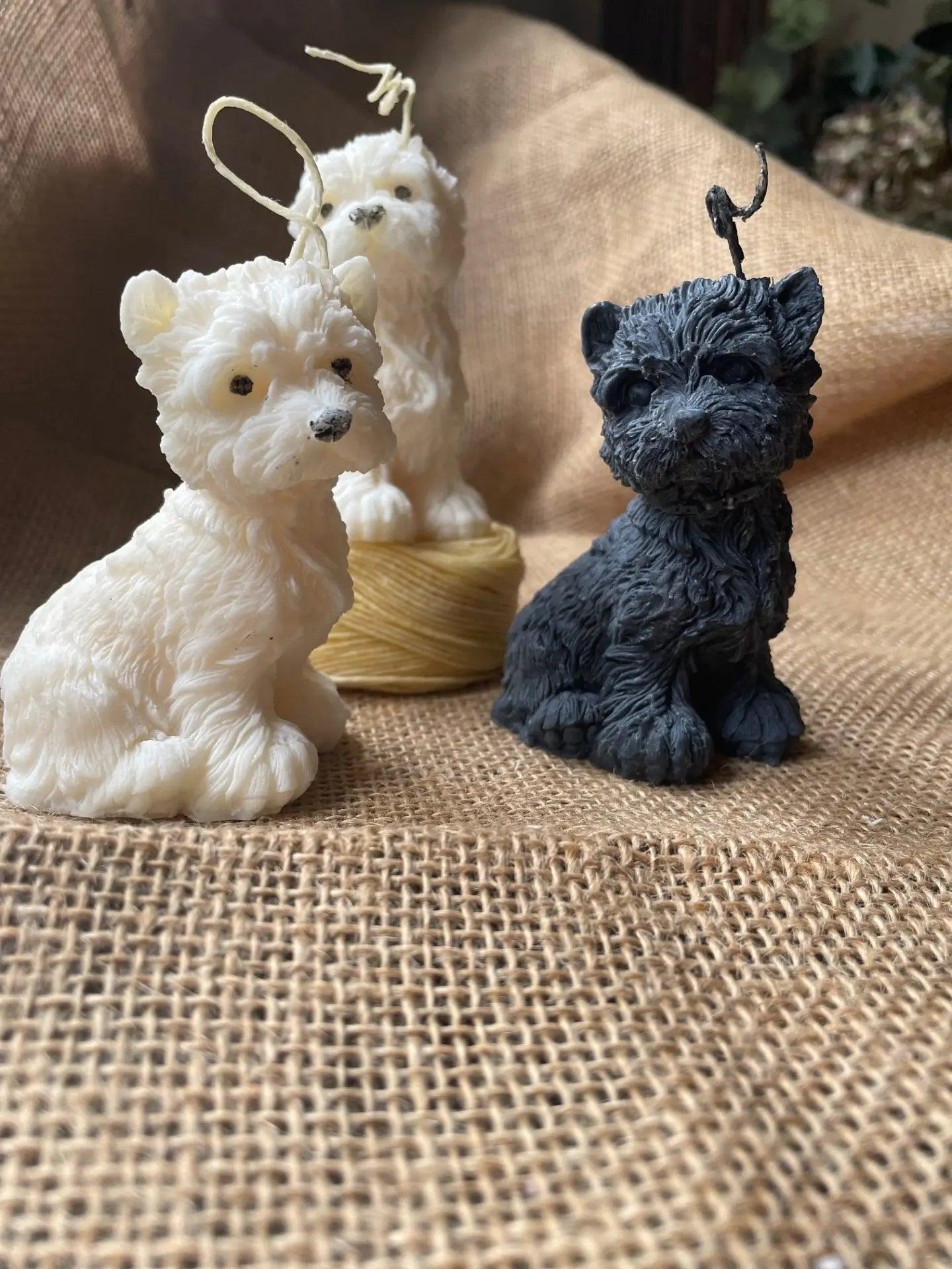 Cute Puppy Candles