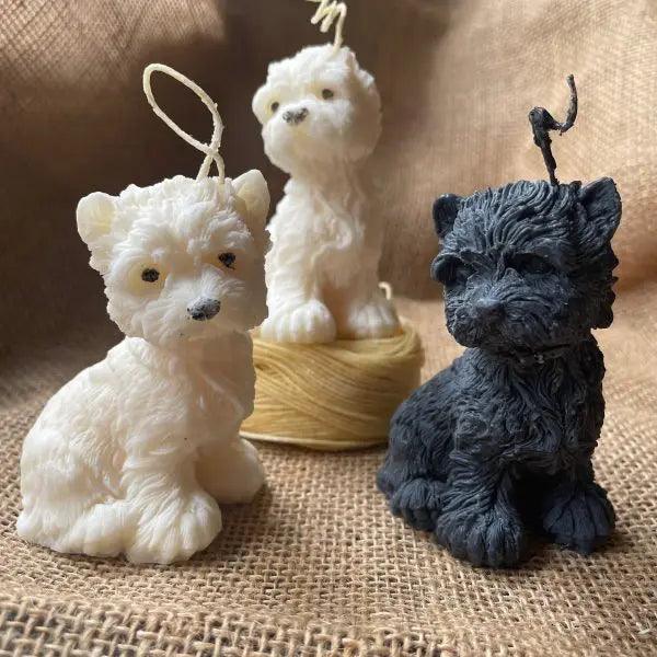 Cute Puppy Candles