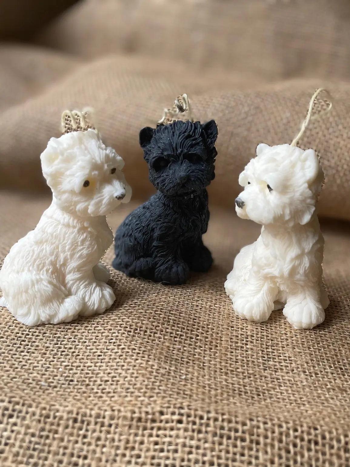 Cute Puppy Candles