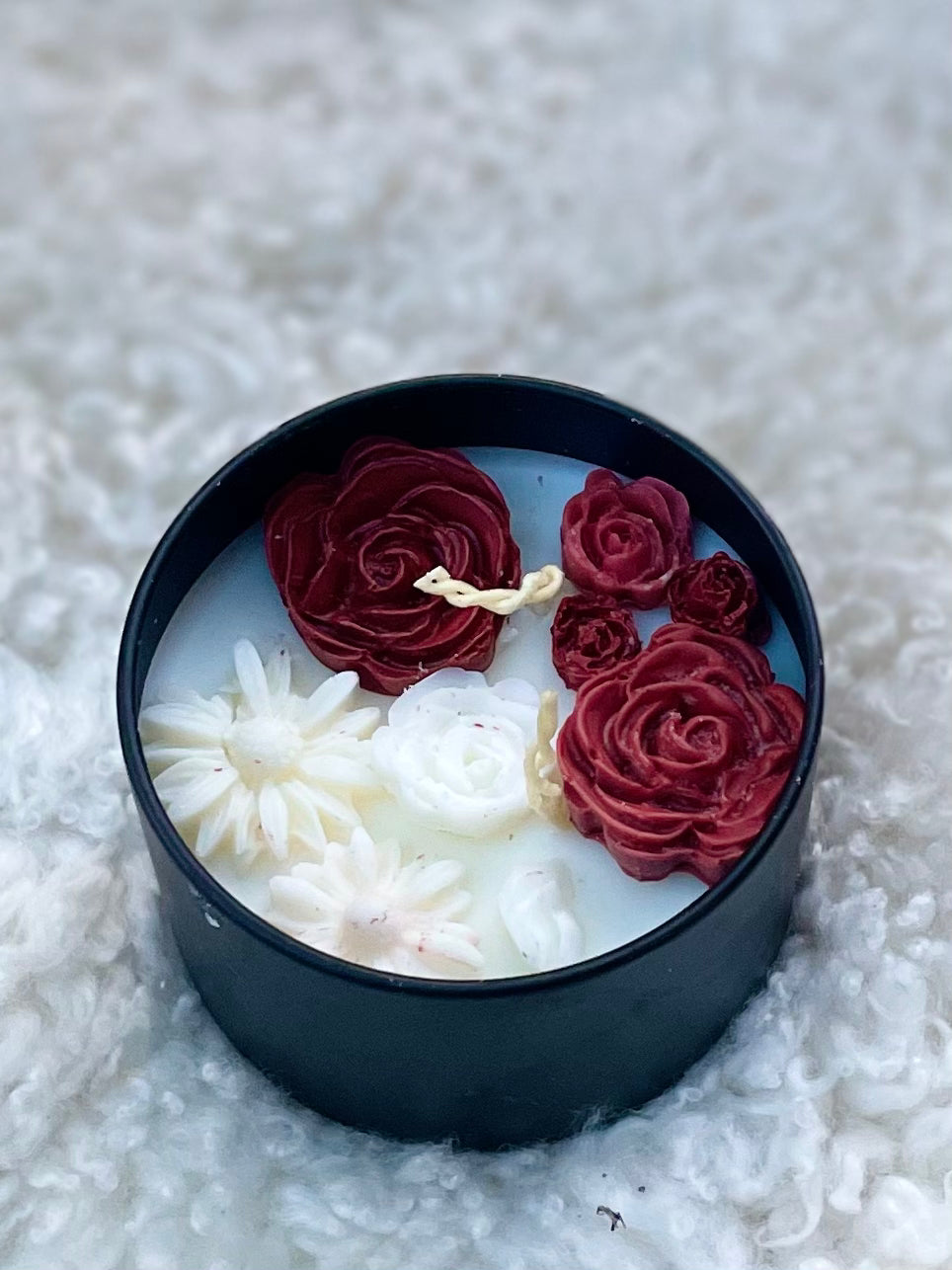 Eternal Rose & Lily Candle
