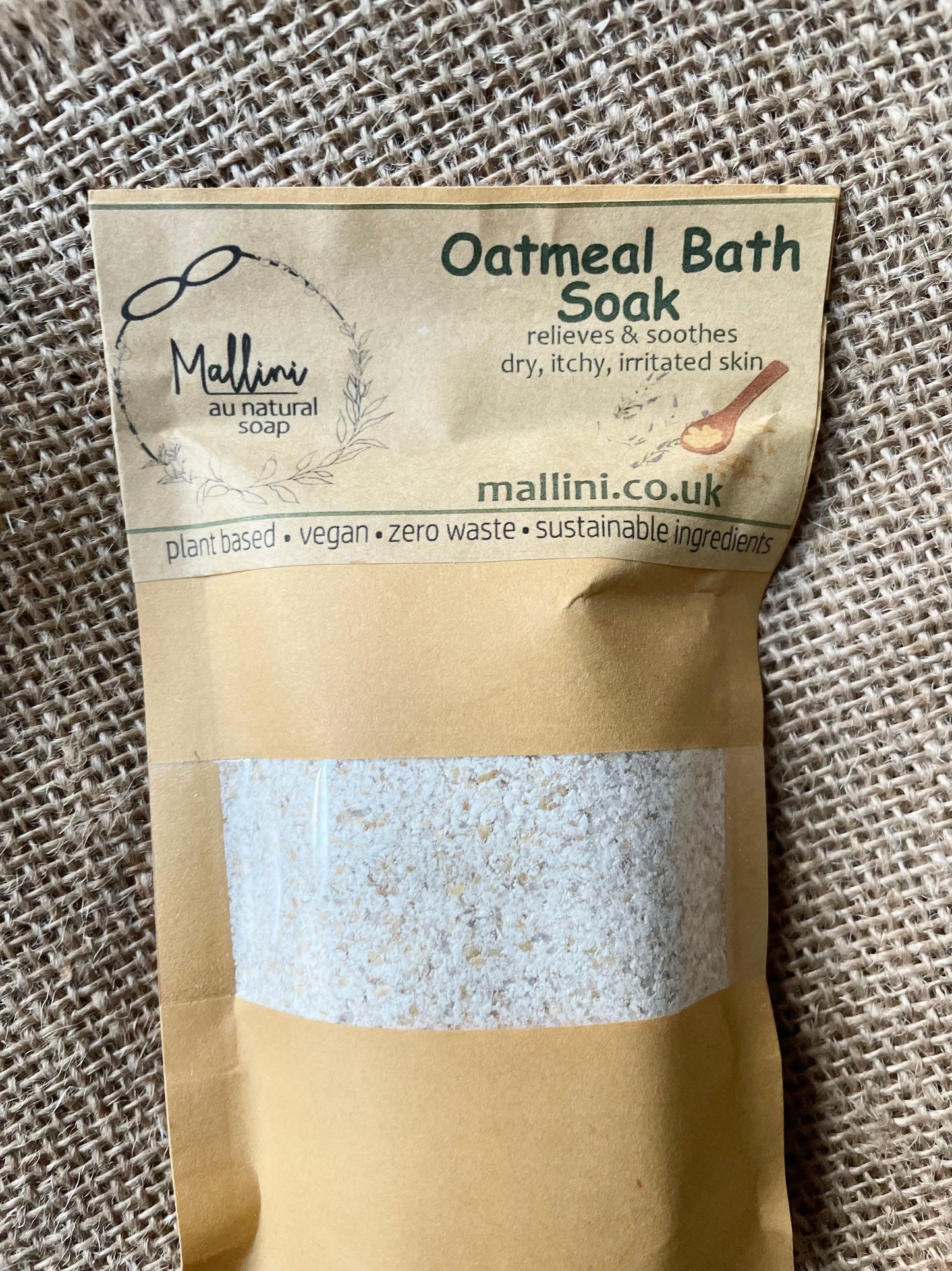 šOatmeal Bath Soak ā Soothing Relief for Itchy, Dry, and Sensitive Skin šFREE Muslin bag