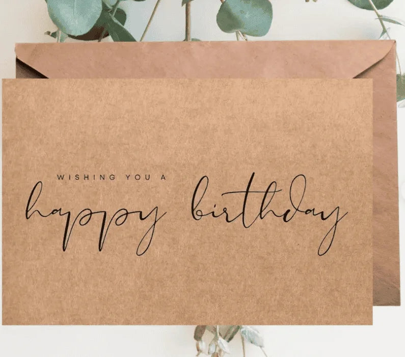 Plastic free e-Gift Cards