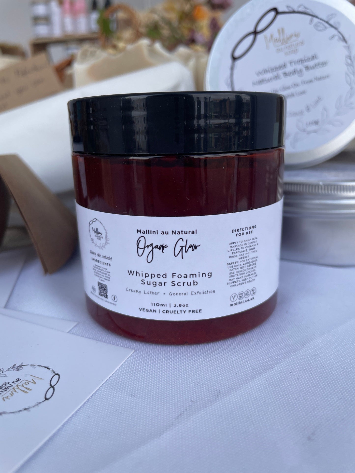 Organic Glow Sugar Scrub