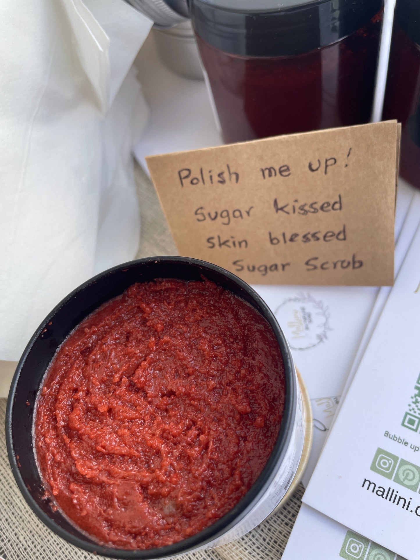 Organic Glow Sugar Scrub