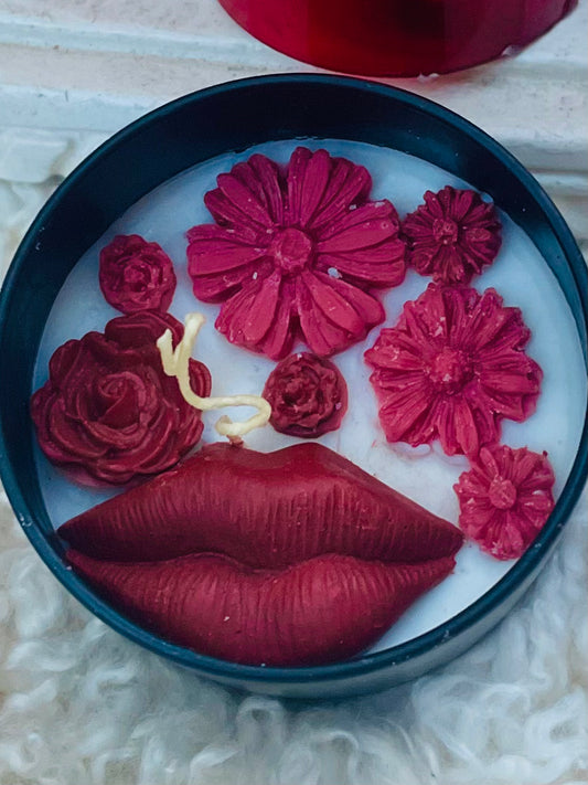 Valentine’s Lip Candle