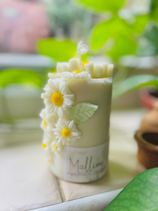 Mother’s Day Calming Love  & Peace Flower Candle