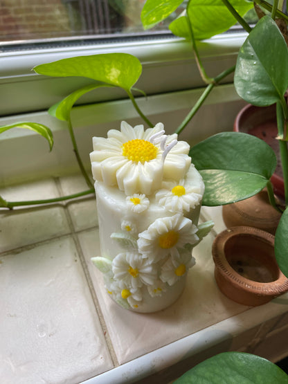 Mother’s Day Calming Love  & Peace Flower Candle
