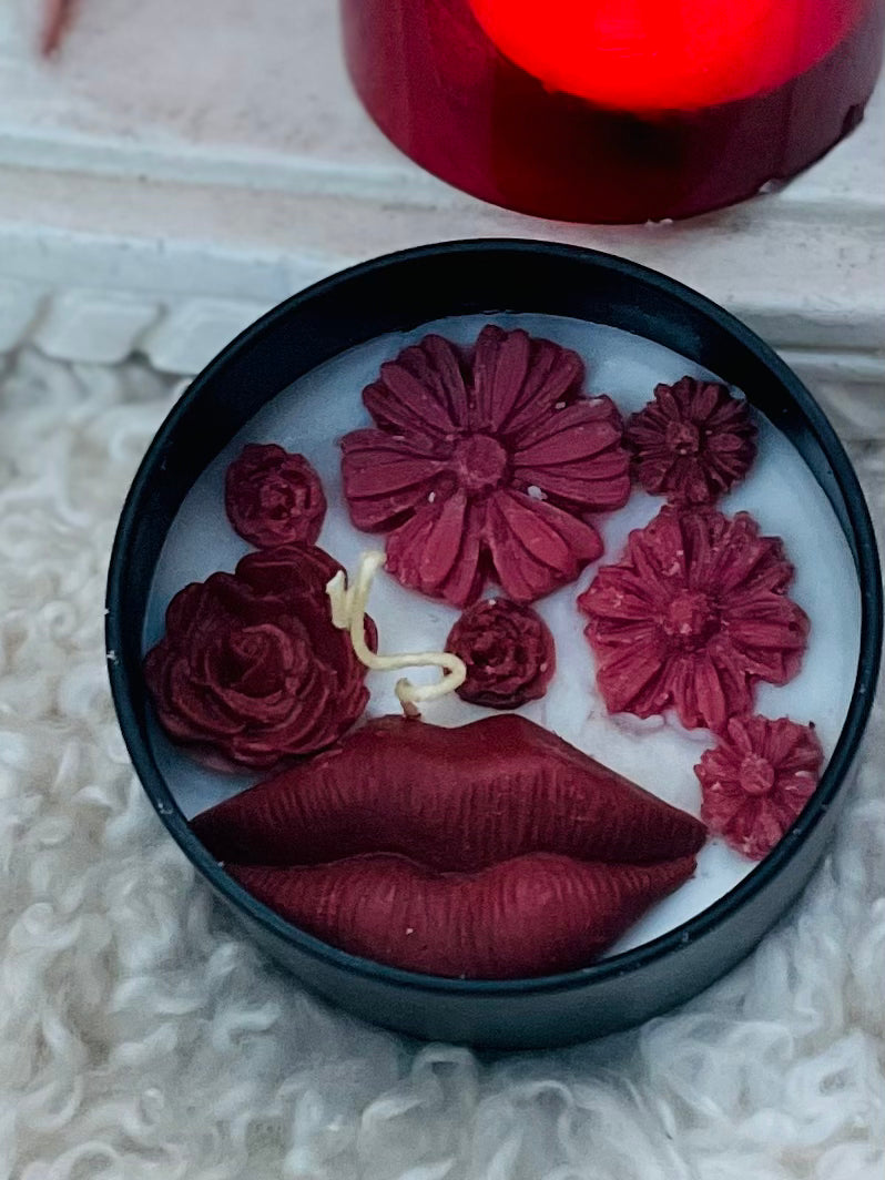 Valentine’s Lip Candle