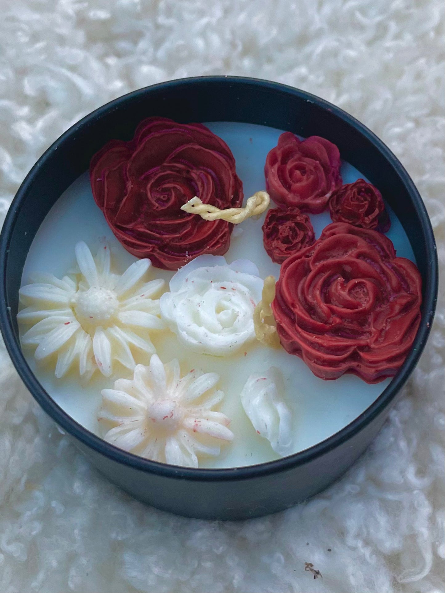 Eternal Rose & Lily Candle