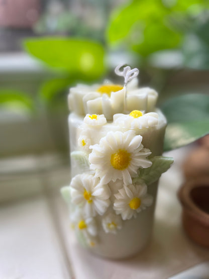 Mother’s Day Calming Love  & Peace Flower Candle