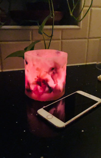 A Moment Lit with Candle Love