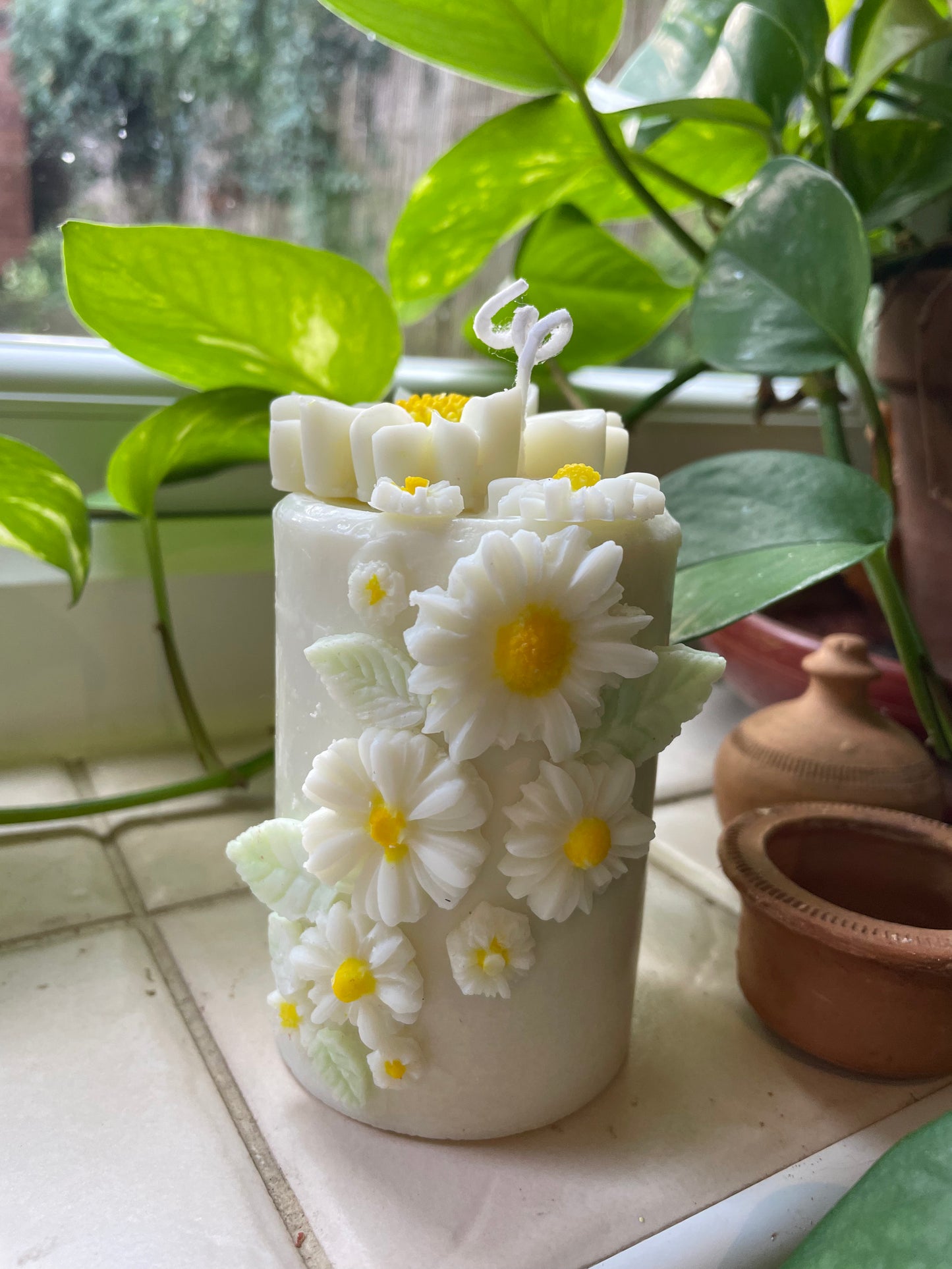 Mother’s Day Calming Love  & Peace Flower Candle