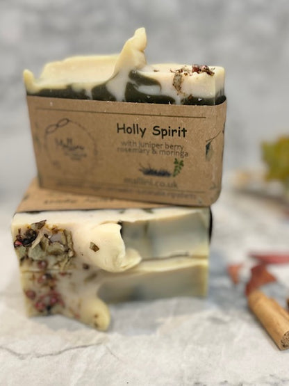 Christmas Soap Trio + Wooden Tray – Gift Pack