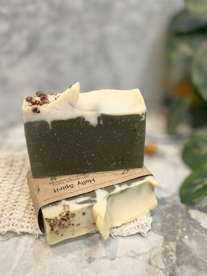 Christmas Soap Trio + Wooden Tray – Gift Pack